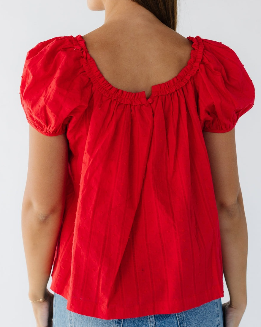 The Stadium Ruffle Top