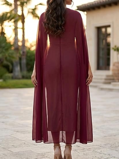 Women Chiffon Cape