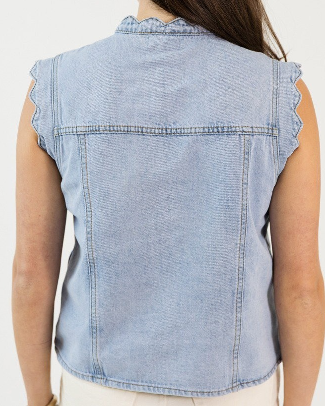 Darling Denim Vest