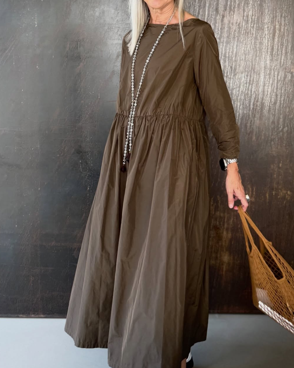 Cotton Oversized Maxi Dress