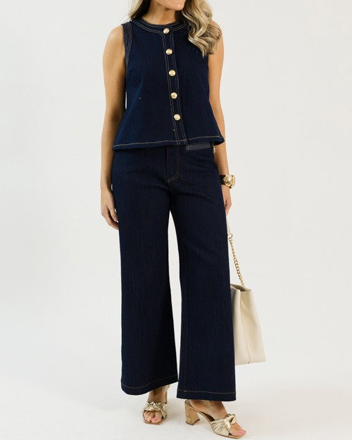 Chloe Denim Top