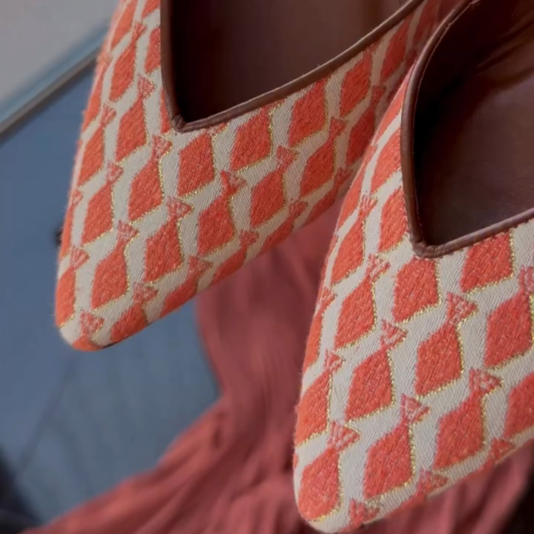 Women's Pointed-Toe Slingback Shoes