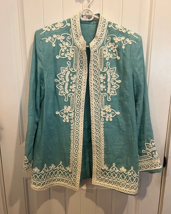 Chic Embroidered Jacket