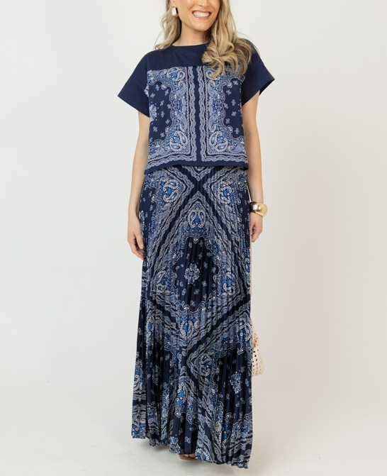 Paisley Skirt Set