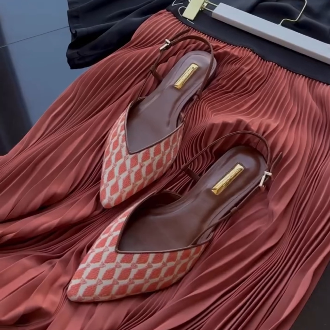 Women's Pointed-Toe Slingback Shoes