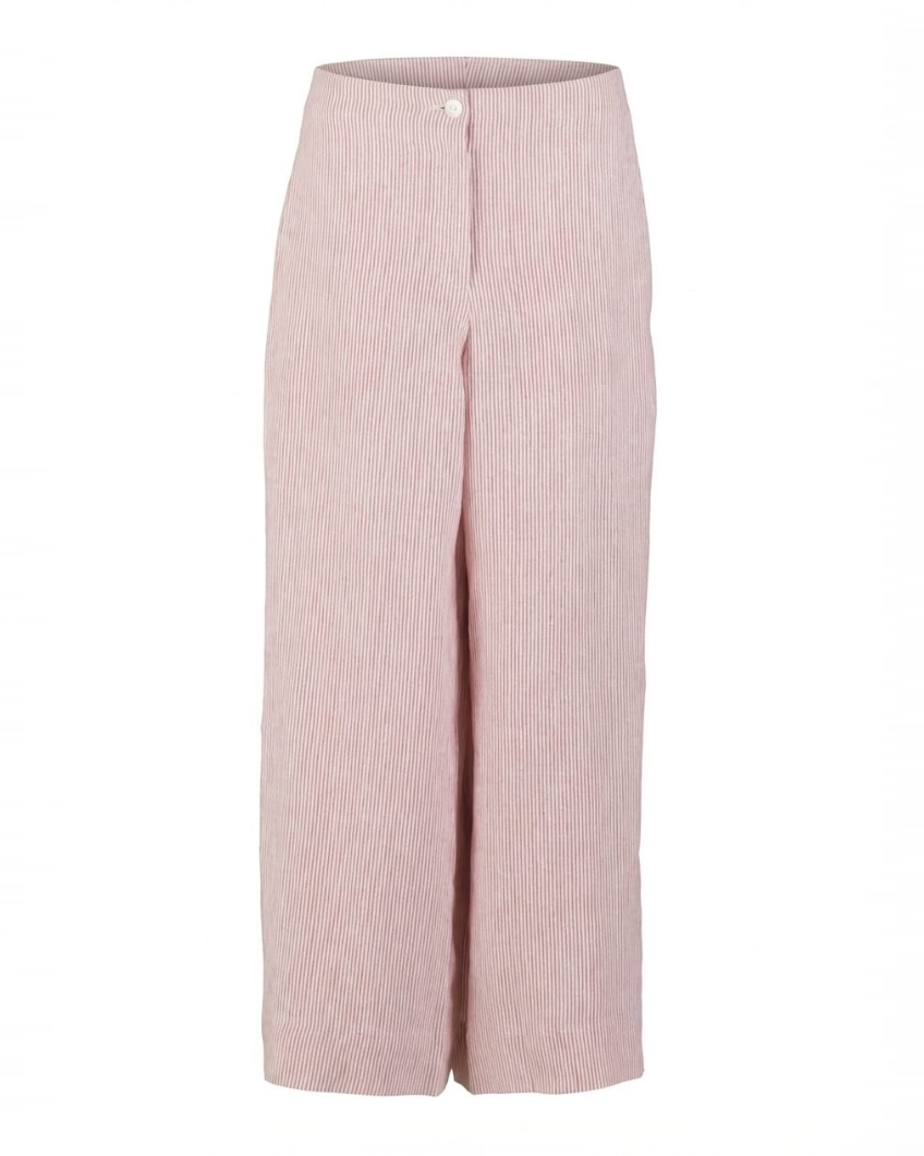 Striped Linen Two-Piece Set