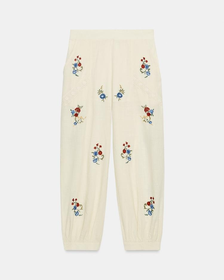 Embroidered Bloomer pants
