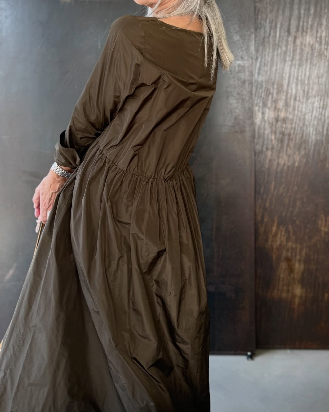 Cotton Oversized Maxi Dress