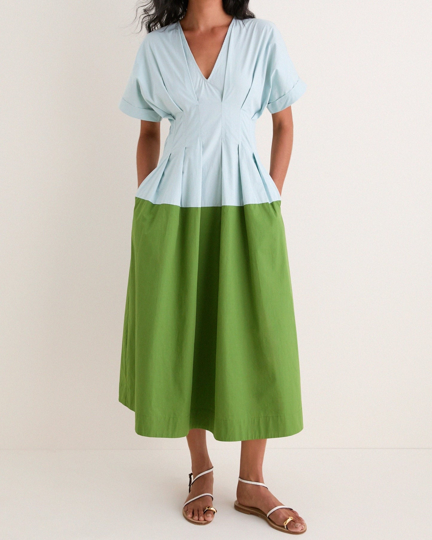 Colorblock Darren Dress