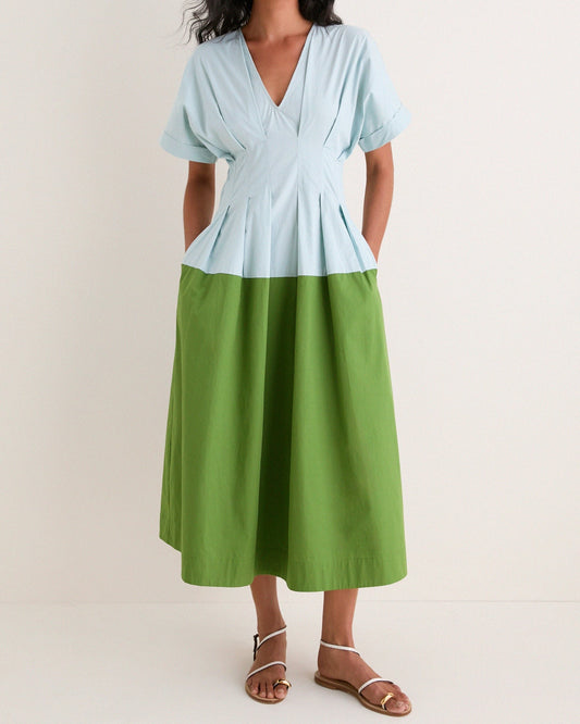 Colorblock Darren Dress