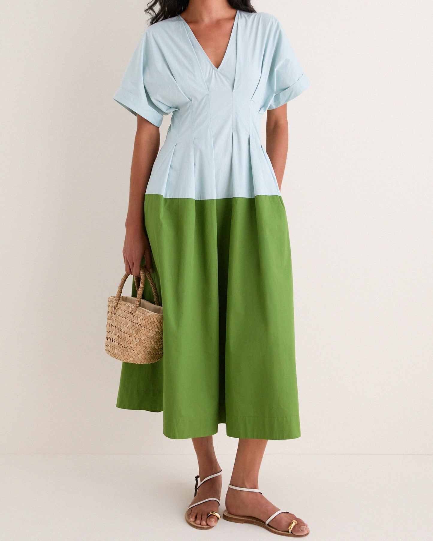Colorblock Darren Dress