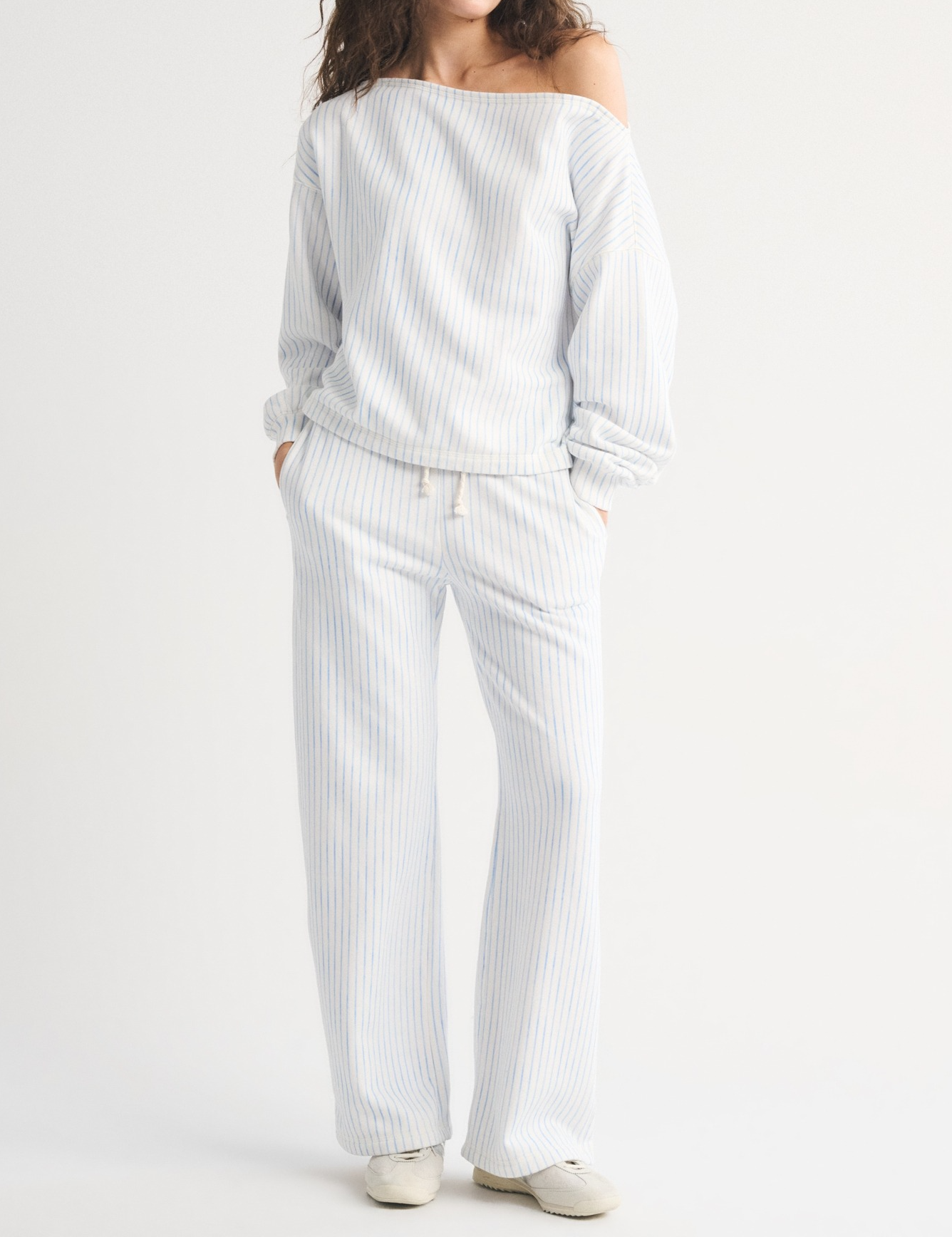 Sunday Terry Stripe Set