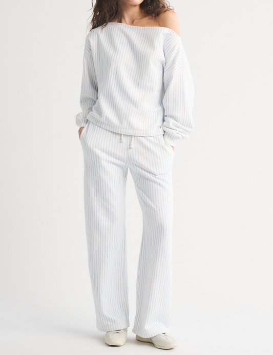 Sunday Terry Stripe Set