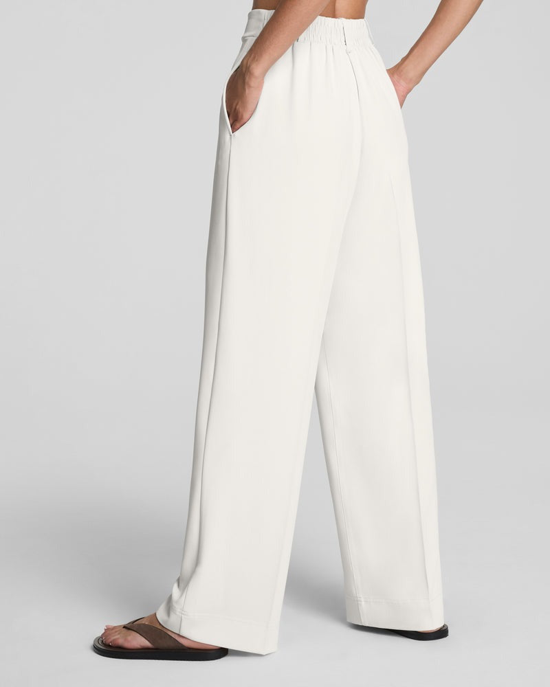 Pleated Wide Leg Pant
