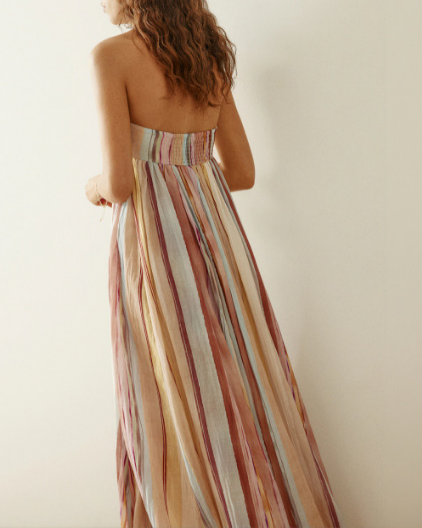 Elegant Strapless Dress