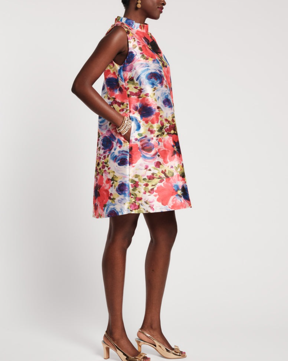 Sleeveless Diplomat Mini Dress
