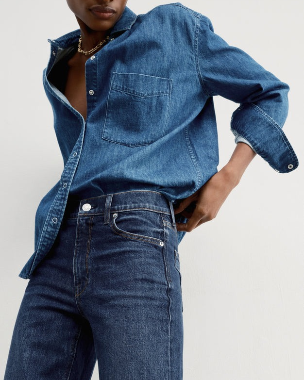 Oversized Denim Shirt