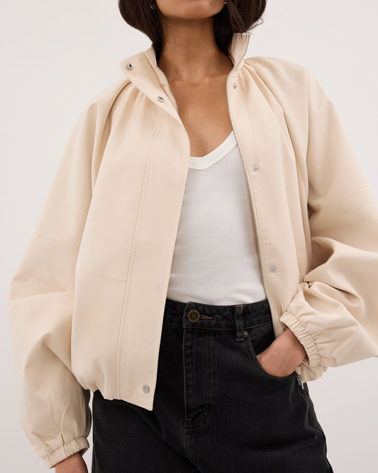 Long Sleeve Batwing Lightweight Jacket
