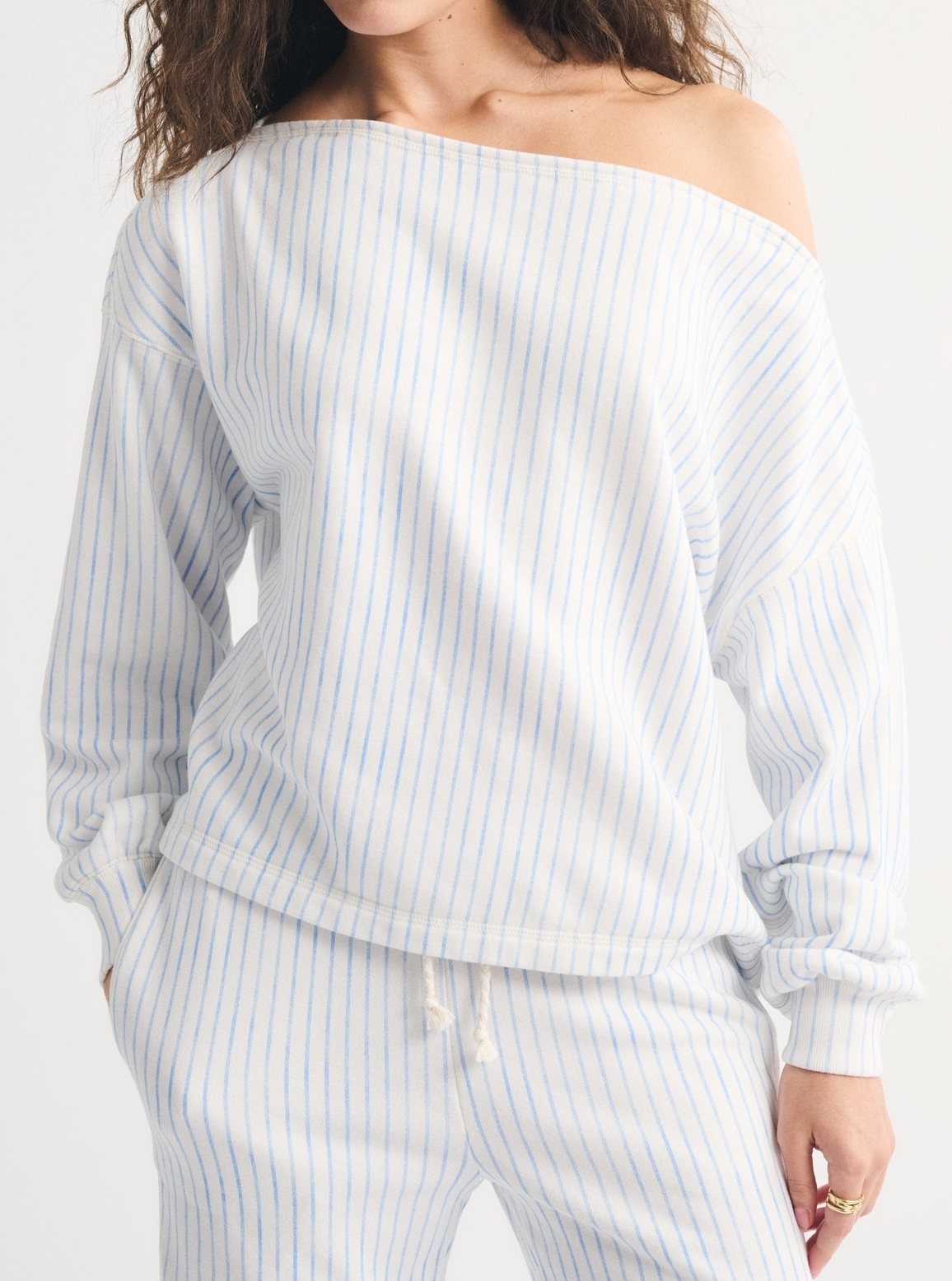 Sunday Terry Stripe Set