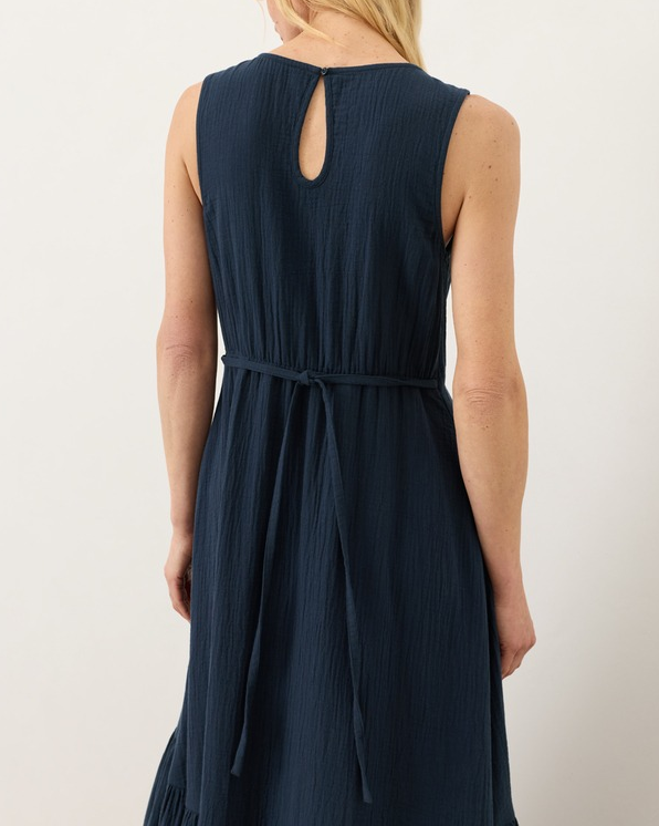 Organic Coastal Double Gauze Beach To Brunch Maxi Dress