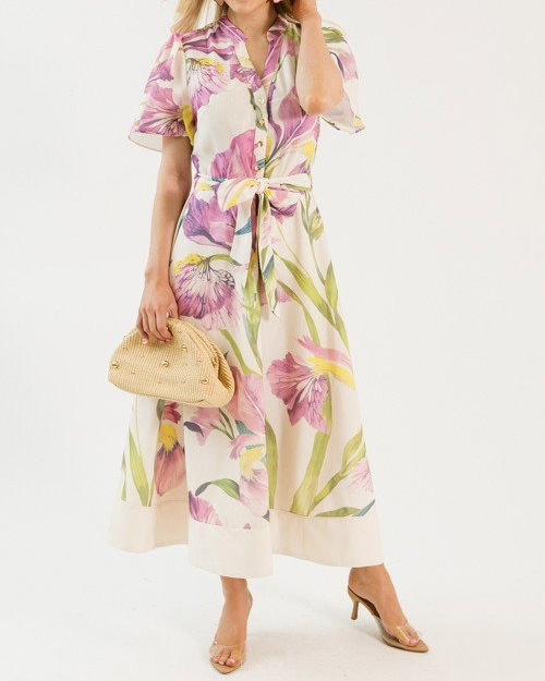 Botanic Maxi, Pink Multi