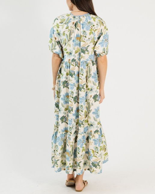 Floral Frenzy Maxi Dress