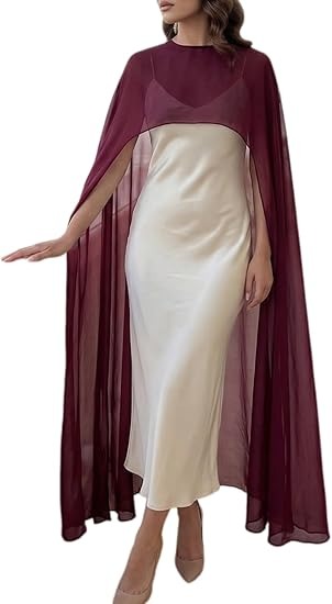 Women Chiffon Cape