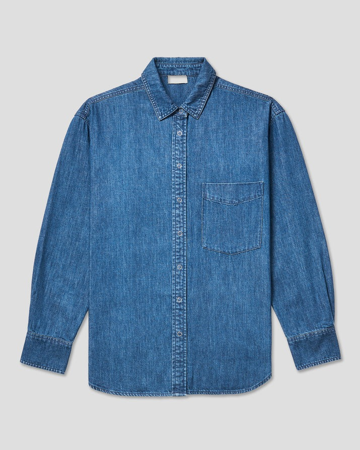 Oversized Denim Shirt