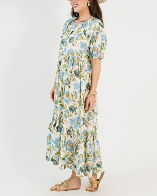 Floral Frenzy Maxi Dress