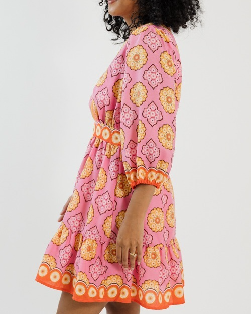Color Burst dress