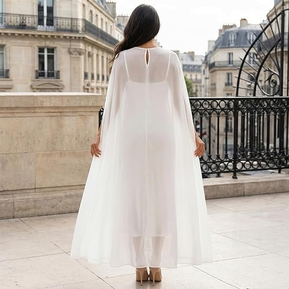 Women Chiffon Cape