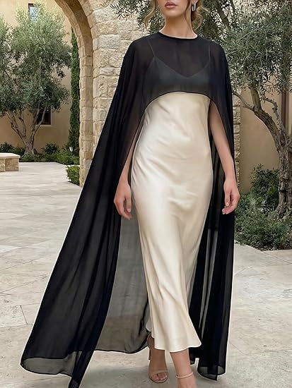 Women Chiffon Cape