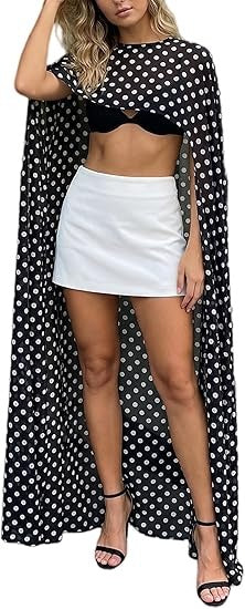 Women Chiffon Cape
