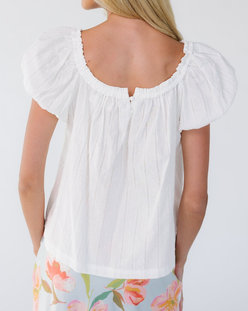 The Stadium Ruffle Top