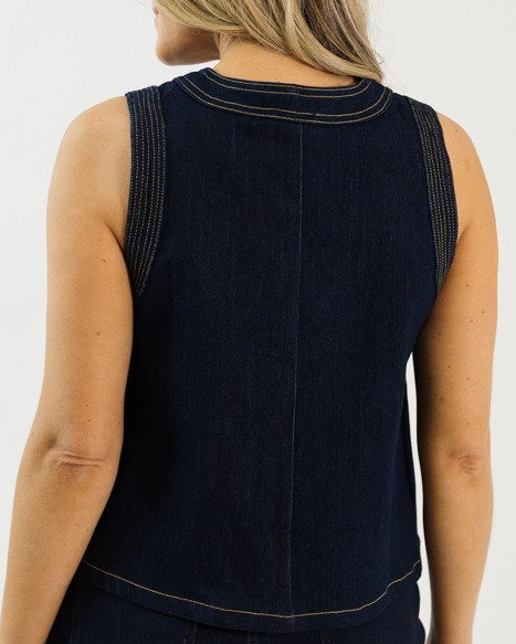 Chloe Denim Top