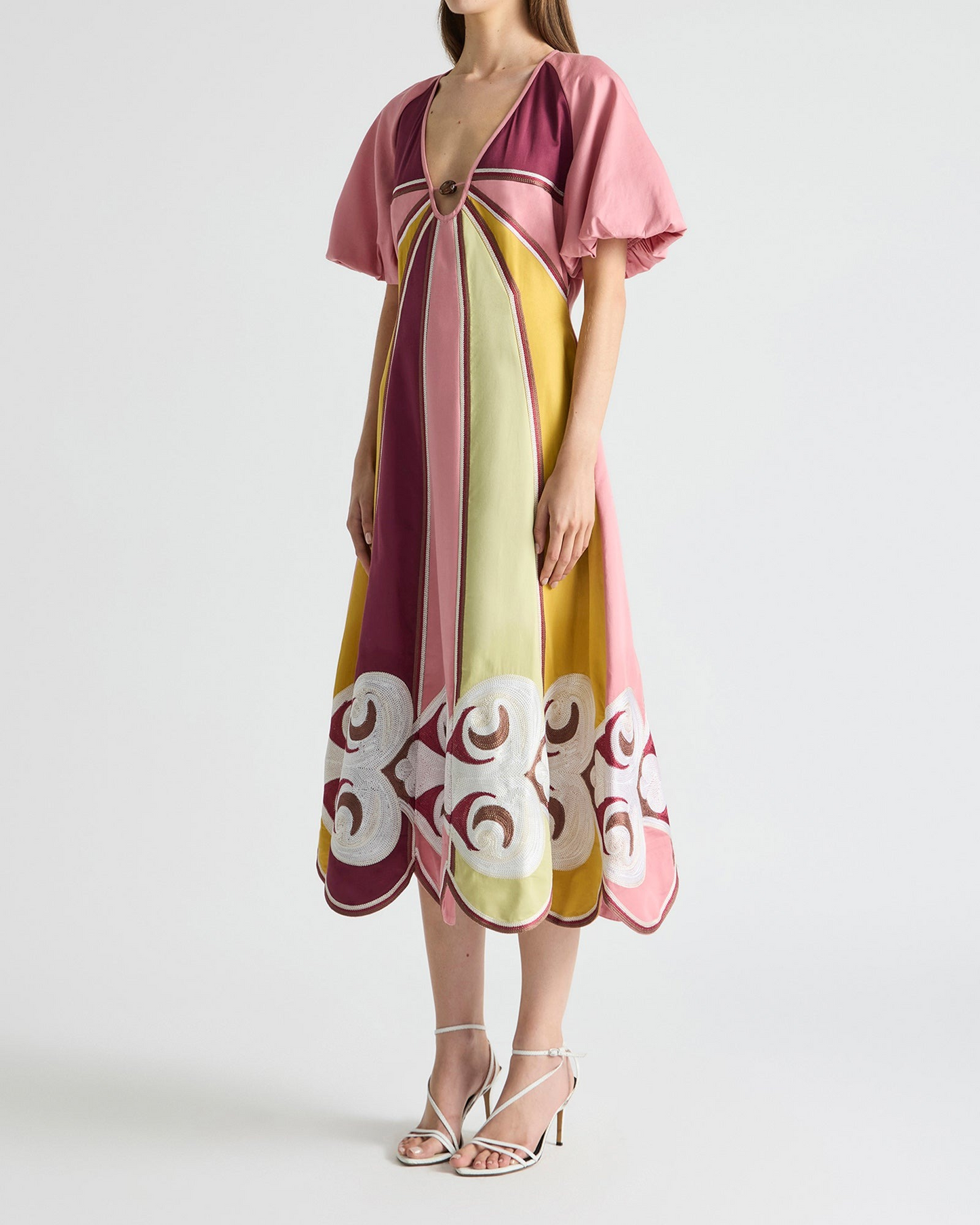 Twin Rivers Curve Panel Dress
