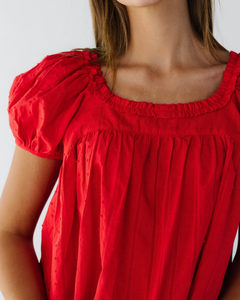 The Stadium Ruffle Top