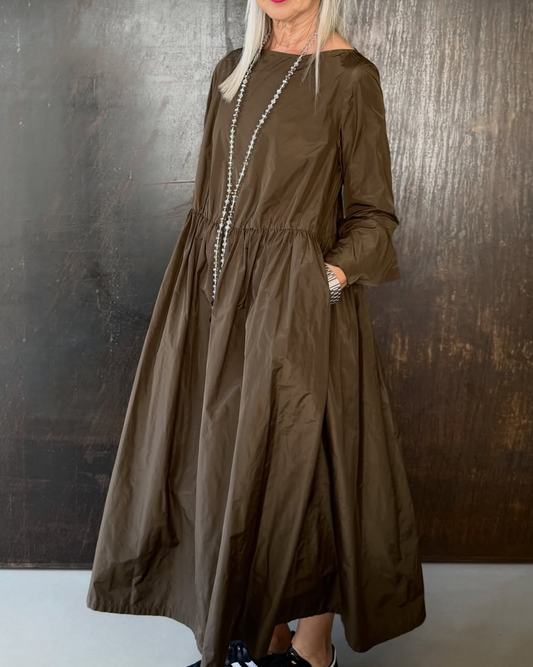 Cotton Oversized Maxi Dress