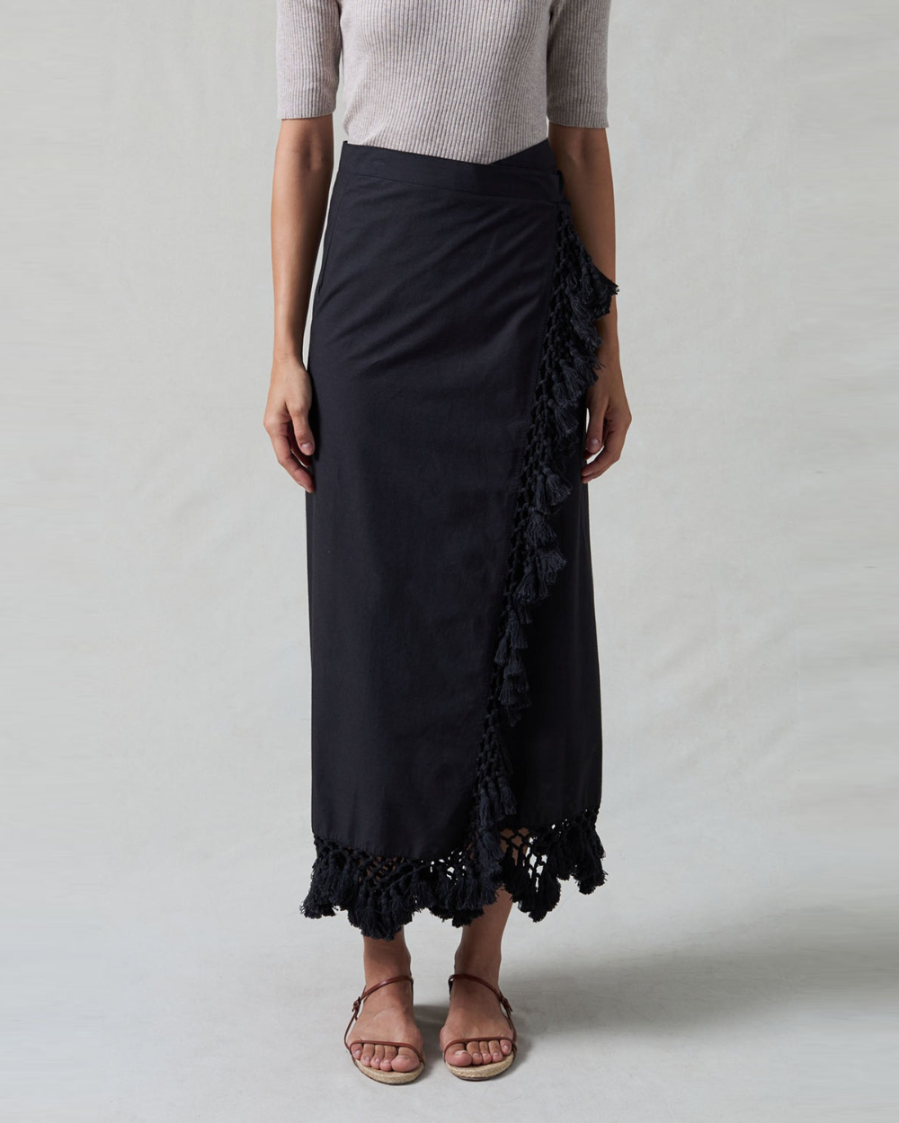 Crocheted Wrap Skirt