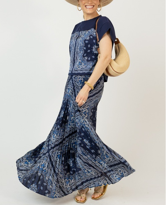 Paisley Skirt Set