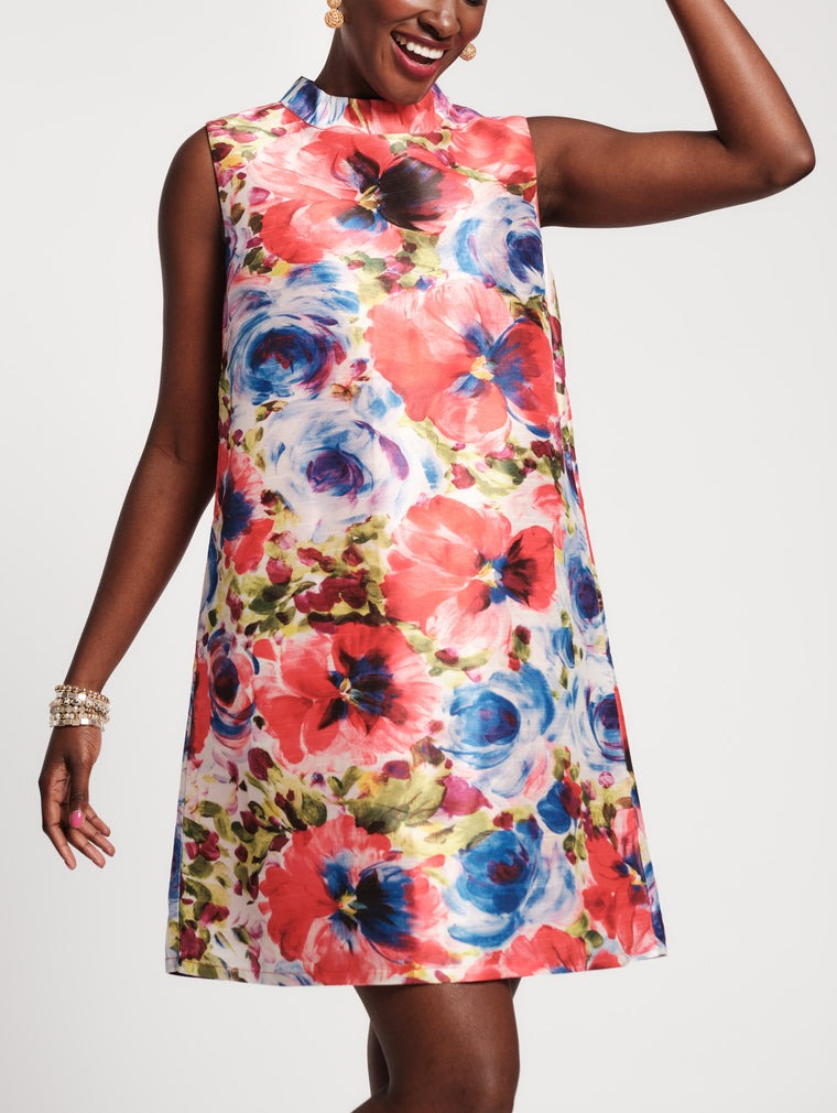 Sleeveless Diplomat Mini Dress