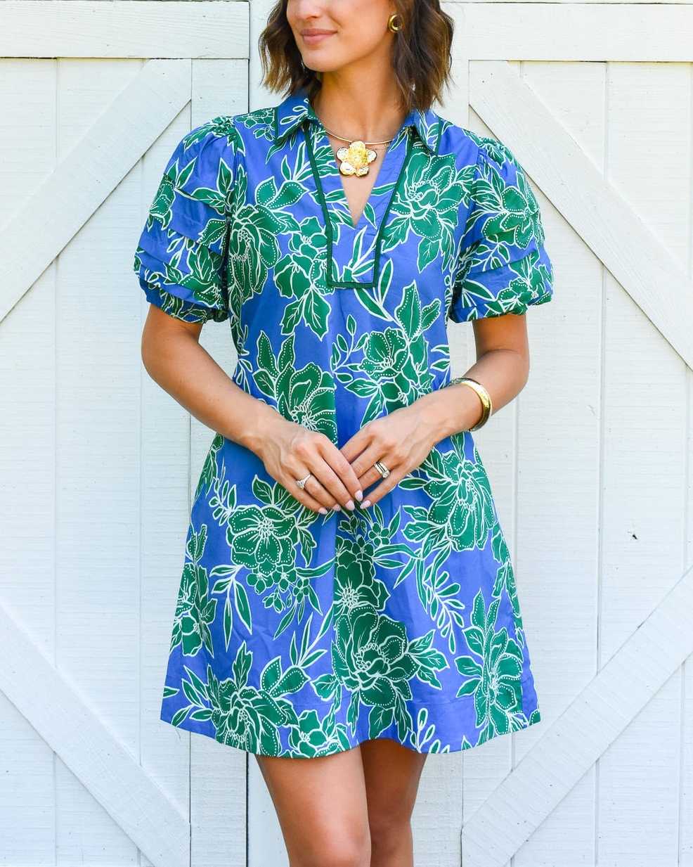 Feeling Blue-tiful Mini Dress