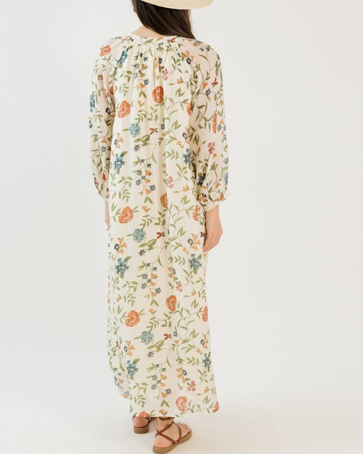 Flowy Floral Maxi Dress