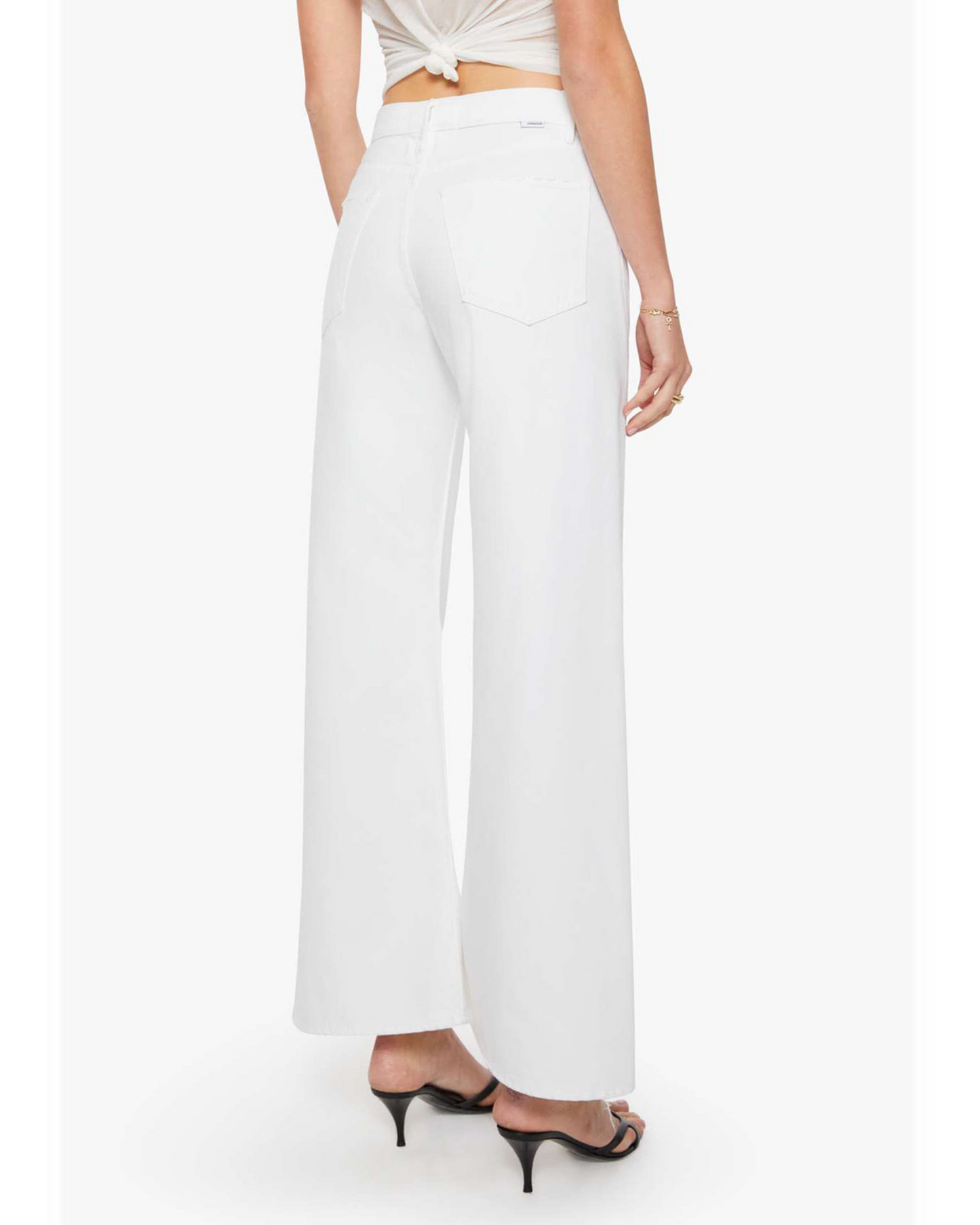 Twist High Waist Wide Leg Jeans
