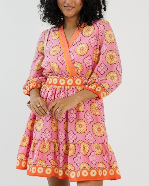 Color Burst dress