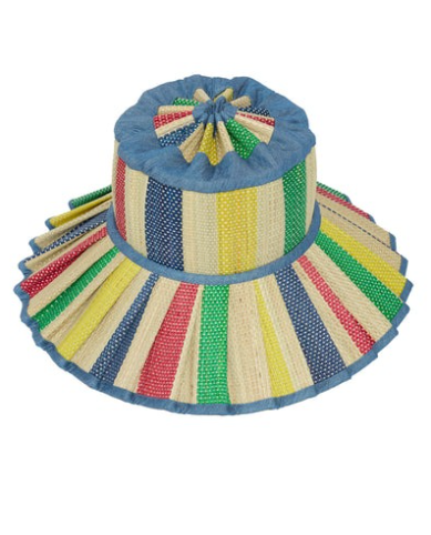 Sun Bathe | Denim | Luxe Capri Hat