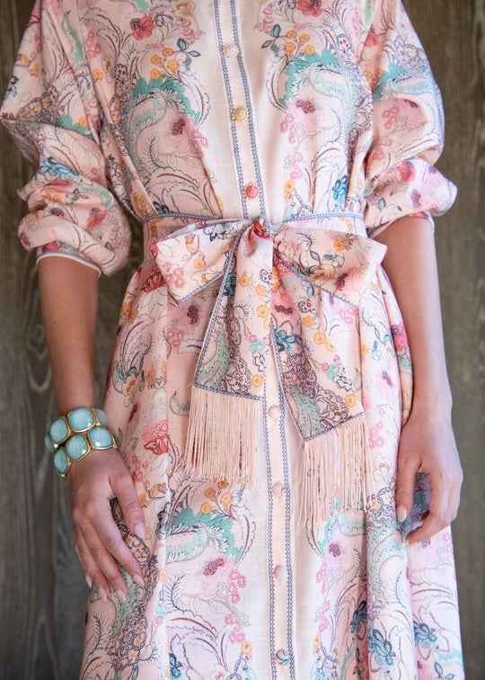 Long Sleeve Floral Maxi Dress
