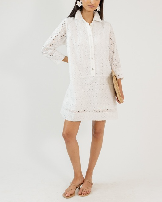 Collins Eyelet Dress