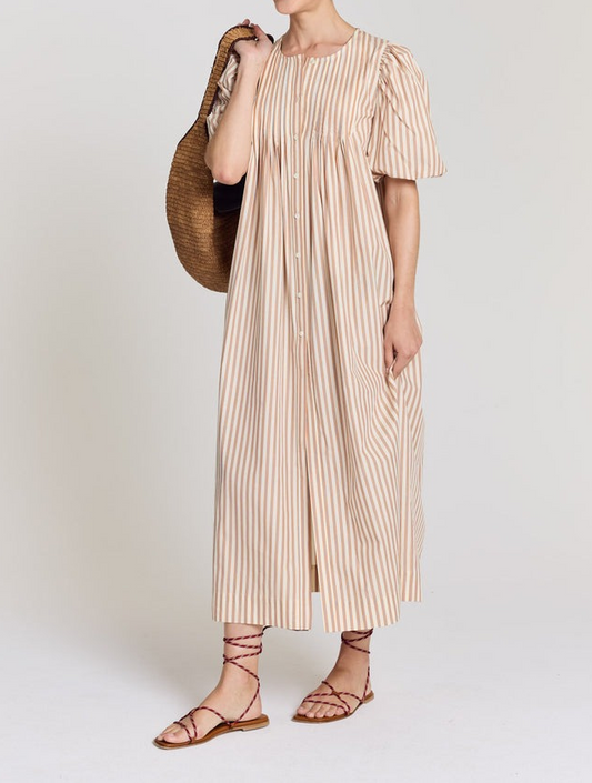 Striped Shirt Dress