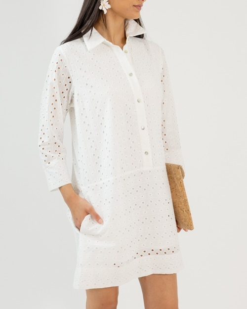 Collins Eyelet Dress
